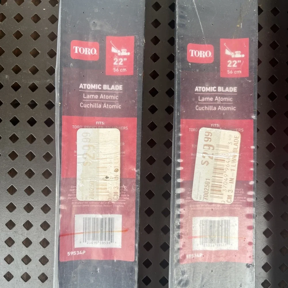 Toro Genuine Atomic Blade - 22in  59534P 131-4547-03 Lot Of 3